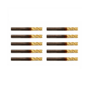1/8 in 3FL End Mill – ZrN - (10 Pack)
